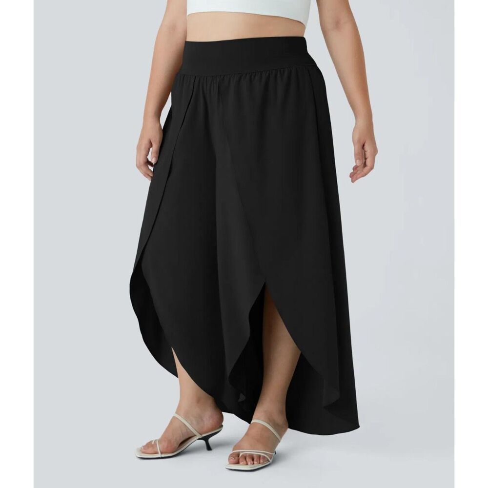 HALARA Breezeful™ High Waisted Palazzo Flowy Wide Casual Pants, NEW! Size 3X